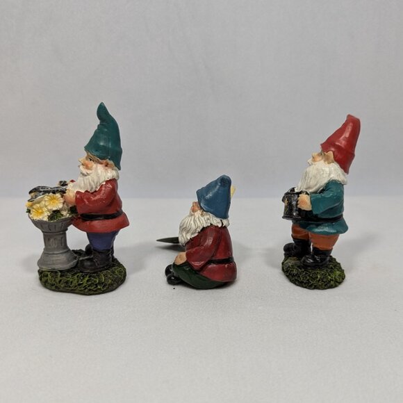 Bloom Room Littles Gnomes Lot of 3 Gnomes JoAnn Fabrics Midwest Designs 2016 - Picture 2 of 7